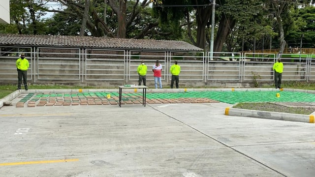 Cocaína incautada 