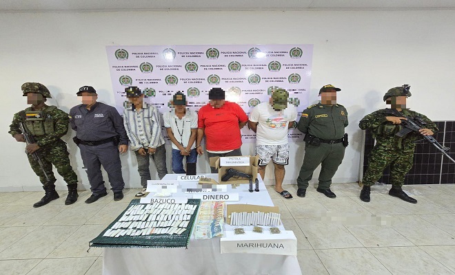 Capturas por tráfico de estupefacientes Puerto Asís