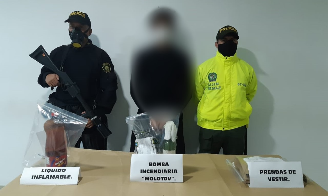 Reprochamos actos vandálicos en contra de uniformados e instalaciones policiales. Evitar la propagación del COVID-19 un compromiso de todos