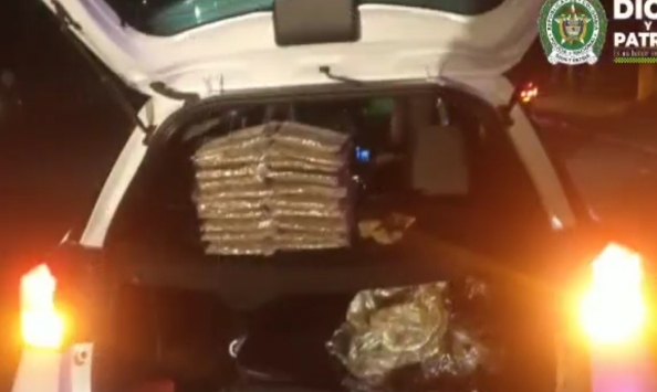 Incautación de 5.000 gramos de marihuana  Incautación de 5.000 gramos de marihuana