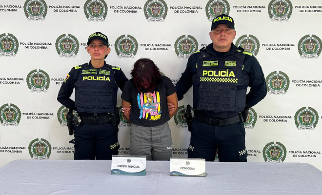 capturada por homicidio