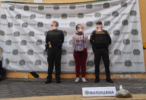 esta vez fue detenida en la avenida Boyacá