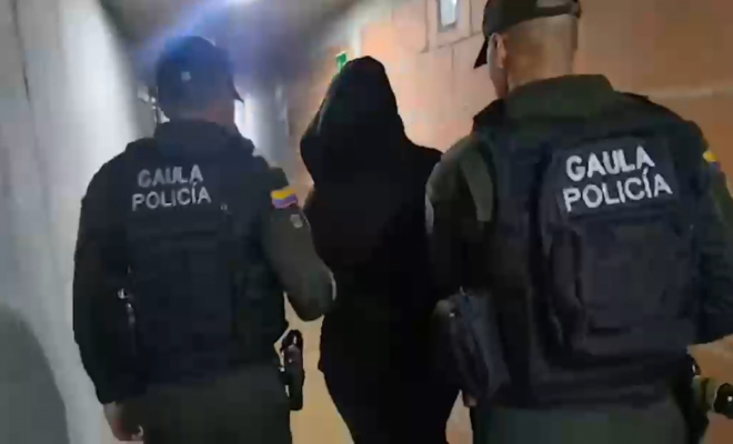 Capturada una mujer en diligencia de allanamiento en Kennedy por parte del grupo Gaula Bogotá