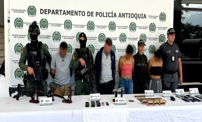 Cuatro integrantes de esta estructura criminal fueron capturados en operativos realizados en Andes
