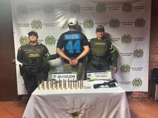 capturado con municiones capturado con municiones