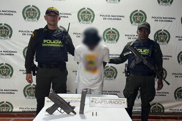Capturan en flagrancia a presunto integrante del GDCO ‘Los Mexicanos’ en Quibdó Capturan en flagrancia a presunto integrante del GDCO ‘Los Mexicanos’ en Quibdó