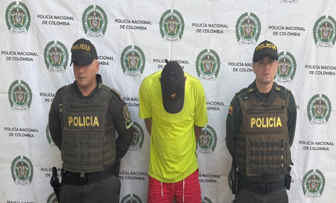 capturado por el delito de fabricación, tráfico o porte de armas de fuego o municiones hombre de 34 años capturado por orden judicial