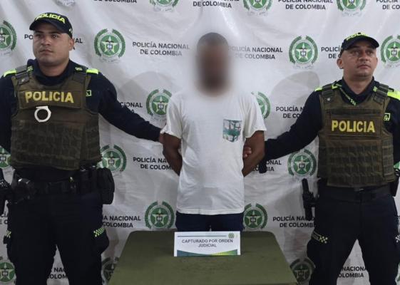 La SIJIN hizo efectiva una orden de captura vigente en zona rural de Bolívar tras una investigación por hechos denunciados por su expareja.
