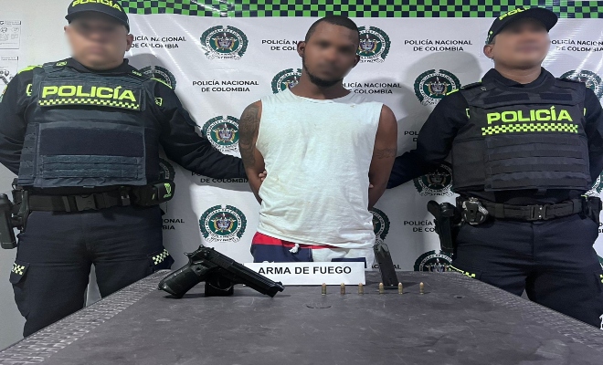 Capturado alias "yessi" por porte ilegal de armas de fuego