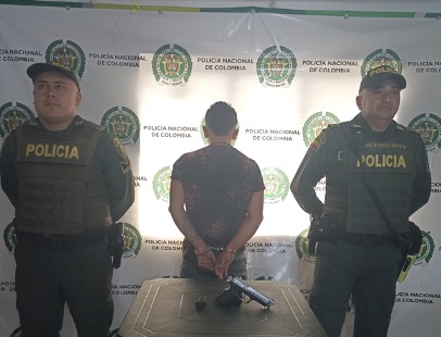 Incautamos arma traumática Este tipo de armas pueden causar serios daños a la integridad de las personas