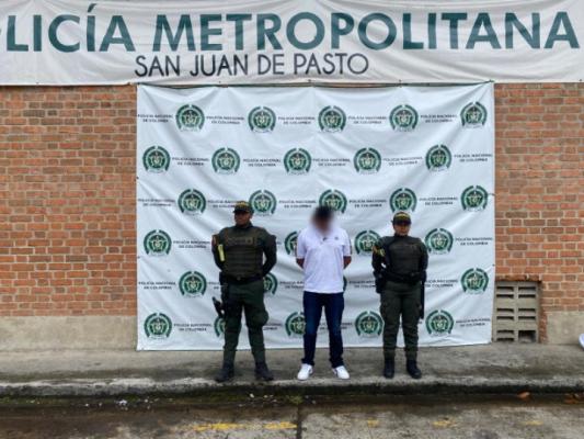 Capturado 'Brayan' Capturado 'Brayan'