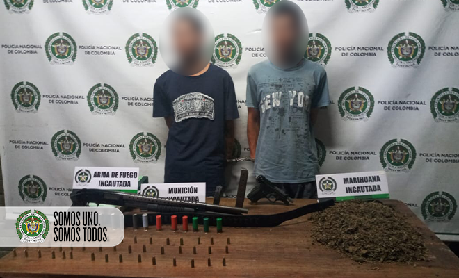 capturados en belen porte ilegal