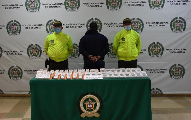 Se logra la recuperación de baterías portátiles de celulares en Armenia una persona capturada-elementos incautados