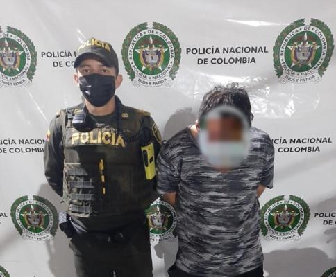‘Pipo’ fue capturado por agredir y hurtar  a estudiante  el ciudadano tenía libertad condicional.