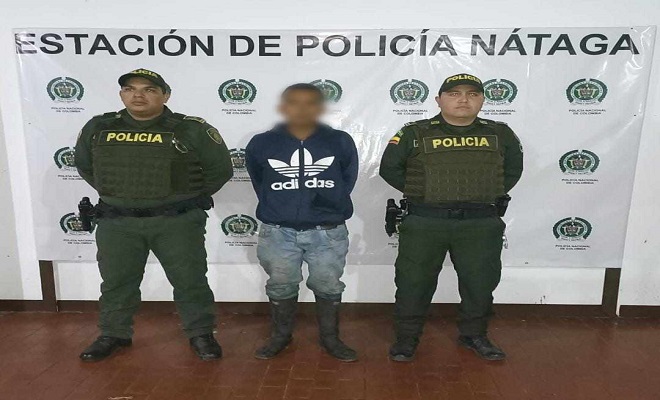 Por ecocidio fue capturado en flagrancia un hombre en Huila Por ecocidio fue capturado en flagrancia un hombre en Huila