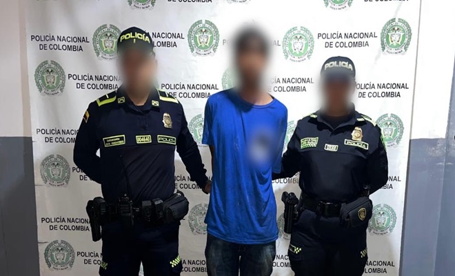 Ciudadano que se le incautó estupefaciente tipo base de coca