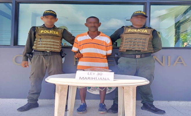 Capturado en el barrio fredonia por estupefacientes 