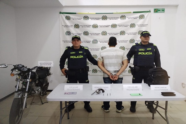 Capturado presunto responsable de hurto de motocicleta en Rivera, Huila