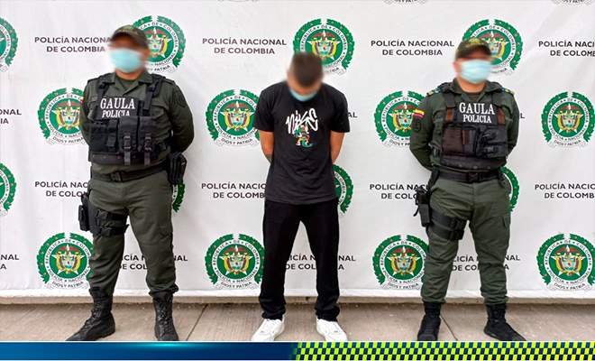 Gracias a la confianza en el Gaula de la Policía, capturamos a un extorsionista capturado a un extorsionista