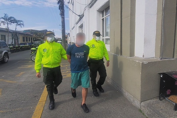 Cuando transitaba en vía pública fue capturado "morfeo" por el delito de homicidio  En ocho días se esclarece homicidio en Santa Rosa de Cabal