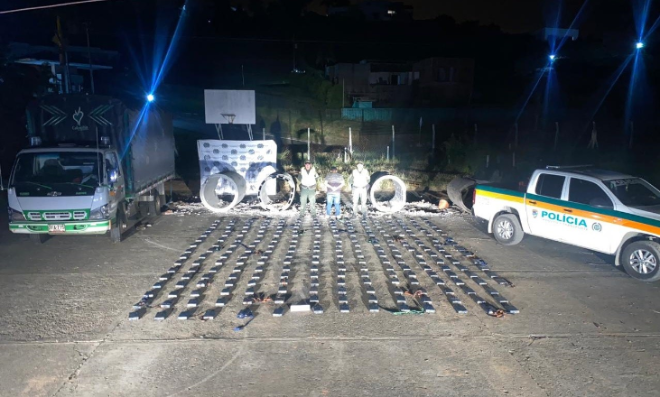 la droga tiene un avaluó comercial de $680 millones de pesos Capturado por estupefacientes