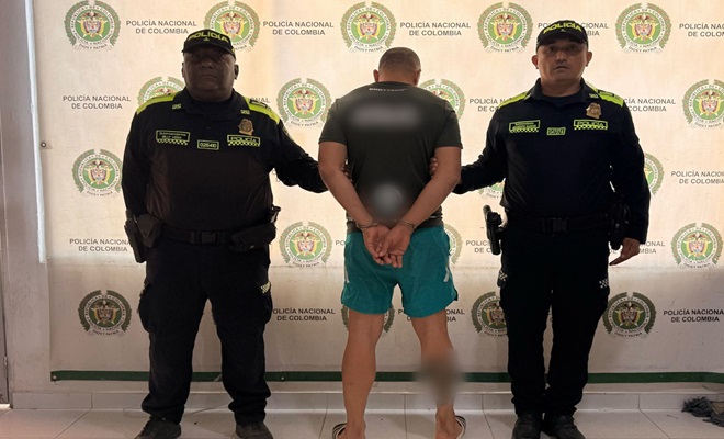 policia capturo sujeto de 41 años