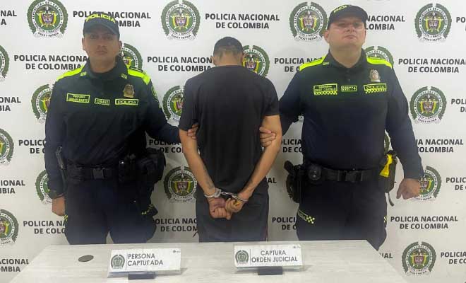 Capturado por orden judicial hombre requerido por tráfico de estupefacientes en Floridablanca