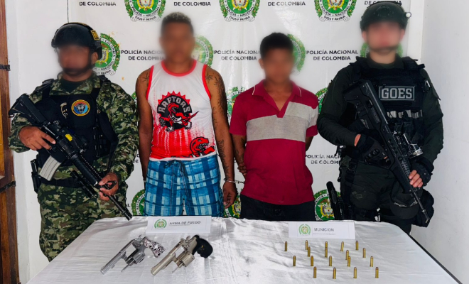 capturan a dos personas en santa barbara de pinto  capturan alias chando y alias soldado