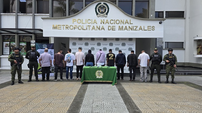 Los del paramo capturados por extorsión Para no atentar contra su integridad los DEL PARAMO extorsionaban a sus victimas