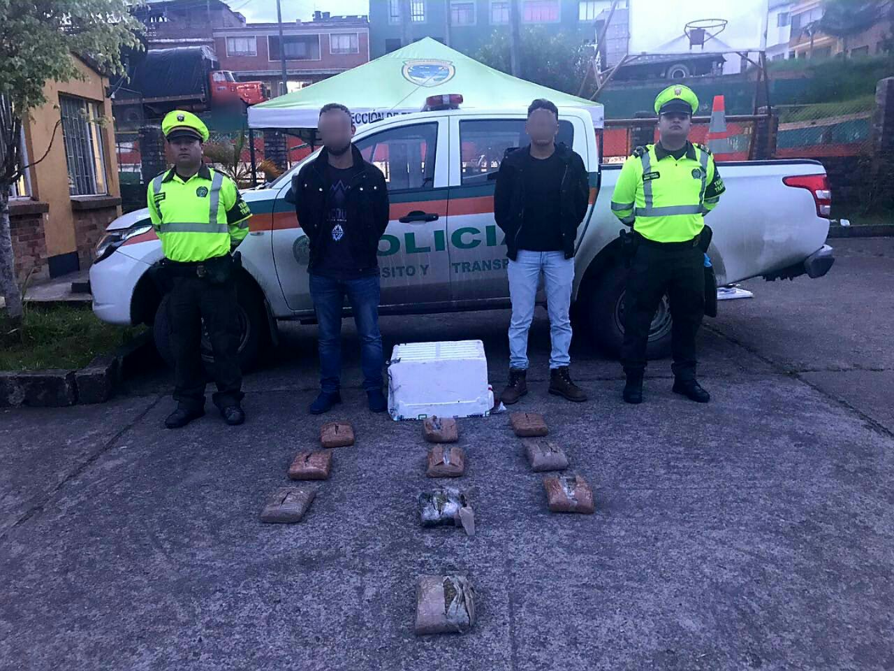 Capturados con marihuana en Sutatenza Capturados con marihuana en Sutatenza