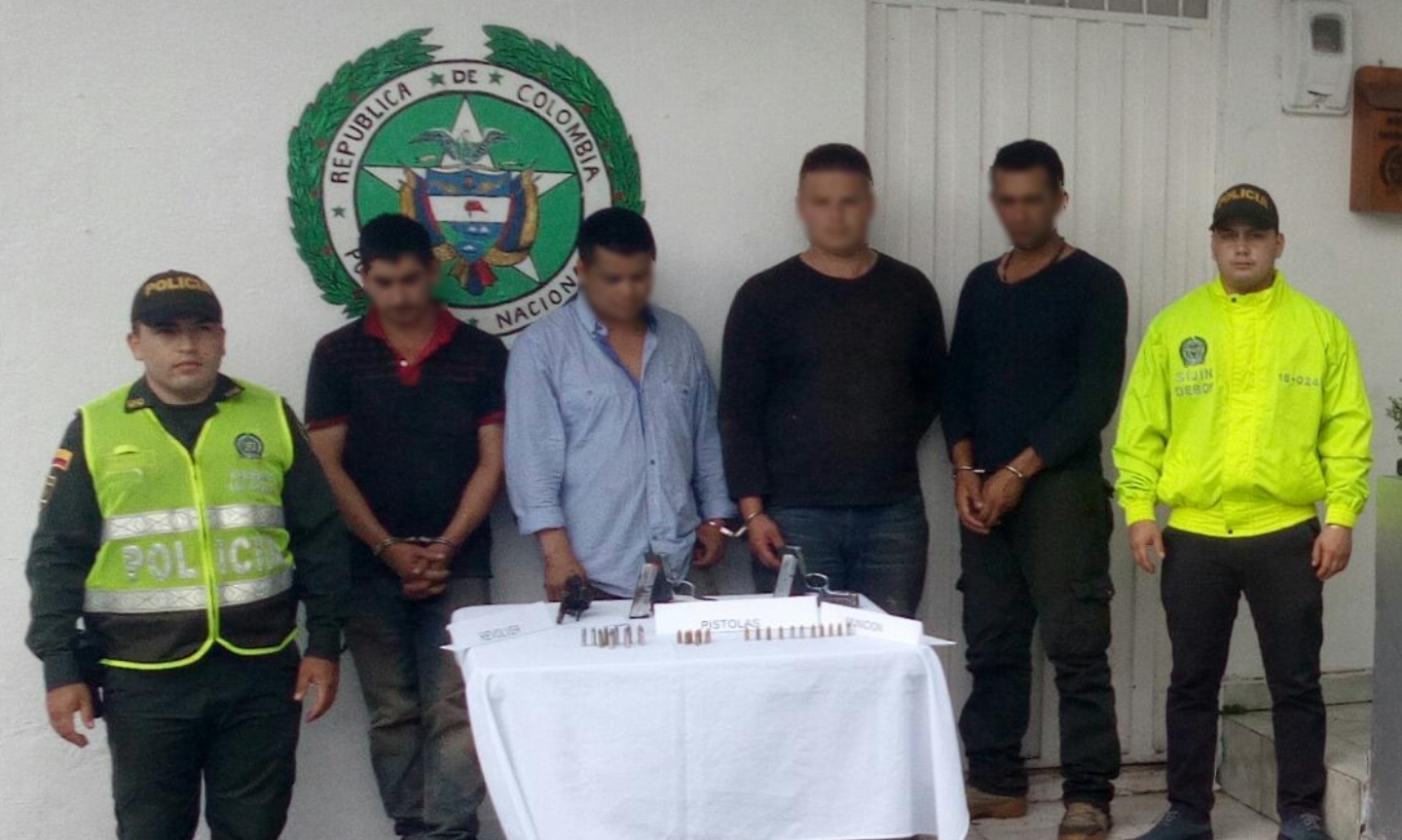 Capturados cuando pretendían hurtar una finca en La Victoria Capturados en La Victoria