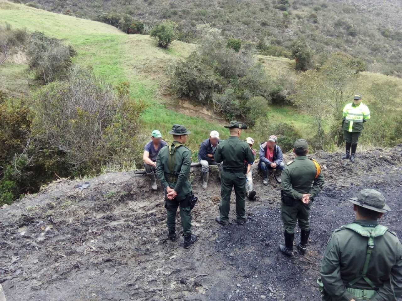 Operativos para la protección del medio ambiente en Boyacá  Operativos para la protección del medio ambiente en Boyacá