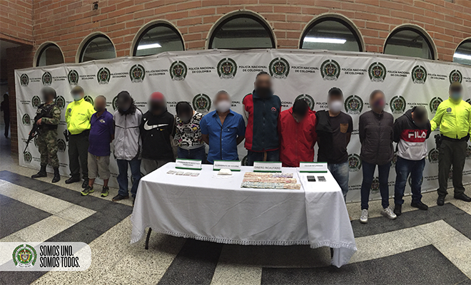 capturados grupo delicuencial la unión