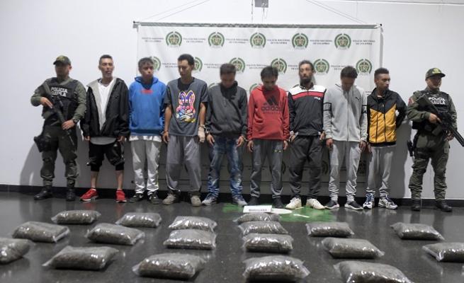 Capturados crimen organizado en Medellín