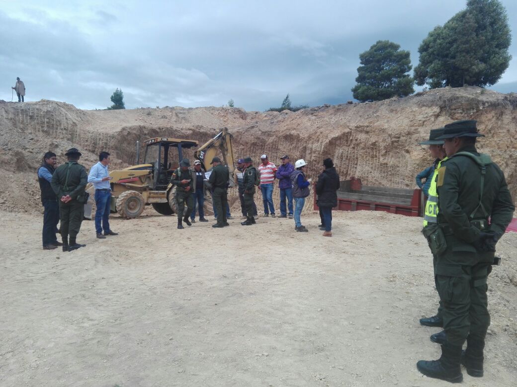 Capturados por minería ilegal en Boyacá Capturados por minería ilegal en Boyacá