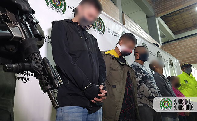 Capturados cinco integrantes del grupo delincuencial organizado ‘trianón’, entre ellos su cabecilla 