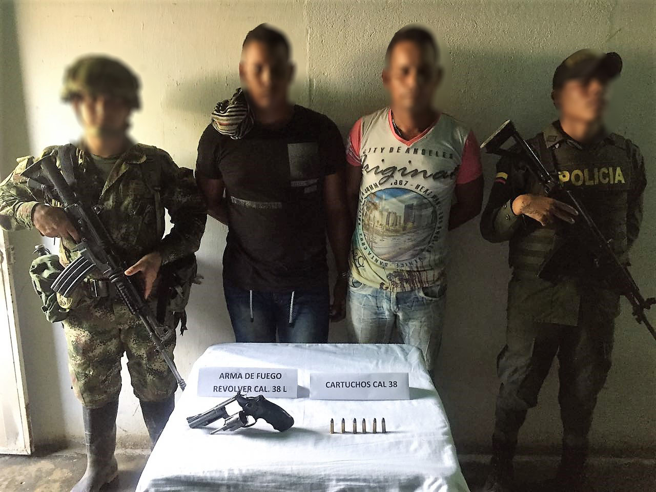 Dos presuntos extorsionistas del “clan del golfo” fueron capturados por la Policía en zona rural de Norosi Extorsionista del clan del golfo fueron capturados por la Policía Nacional