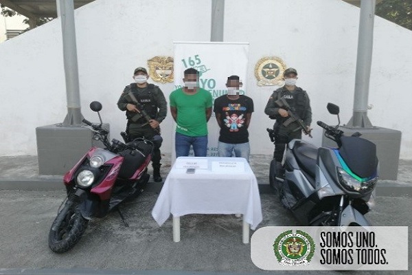 Capturados en flagrancia cuando recibían dinero, para devolver motocicleta que había sido hurtada Capturados-en-flagrancia-cuando-recibían-dinero,-para-devolver-motocicleta-que-había-sido-hurtada
