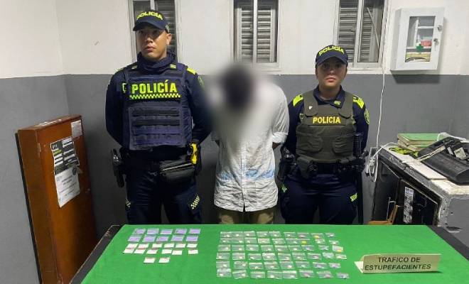 Capturado en zona turística de Cartagena Capturado en zona turística de Cartagena