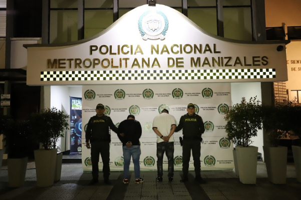 Dos hombres fueron capturados por el delito de cohecho