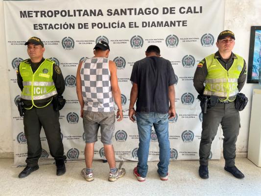 En Cali fueron capturados los autores del homicidio de un ciudadano En Cali fueron capturados los autores del homicidio de un ciudadano