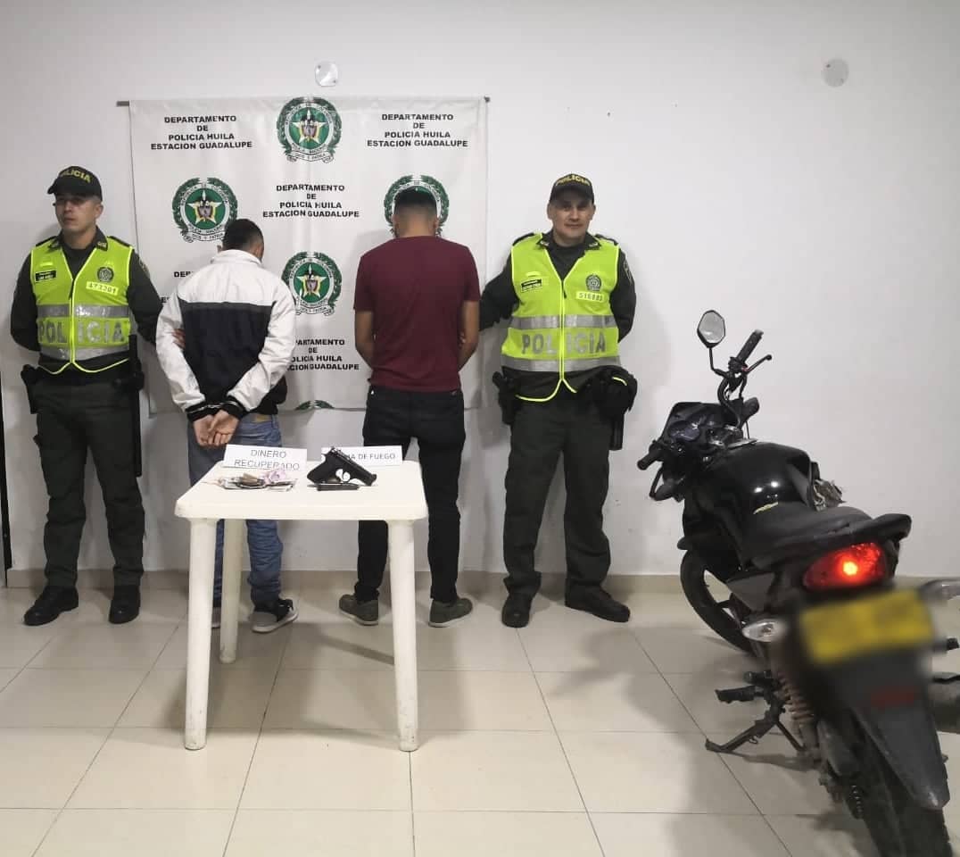Capturados responsables de hurto a entidad de giros nacionales en Acevedo capturados_por_hurto_a_mano_armada_en_Acevedo