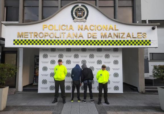 fueron capturados por el dleito de hurto