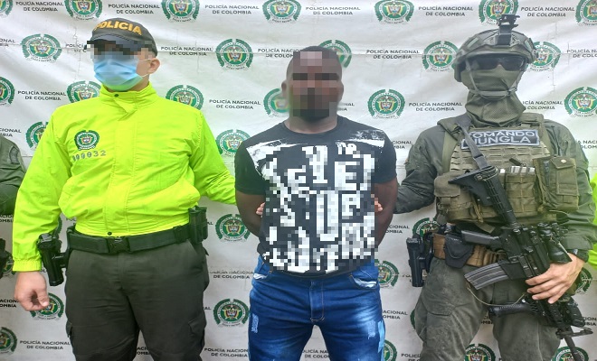 Presunto integrante de 'Clan del Golfo' Presunto integrante de 'Clan del Golfo'