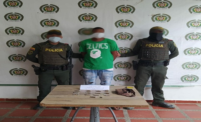 Capturamos un hombre por microtráfico Capturamos un hombre por microtráfico