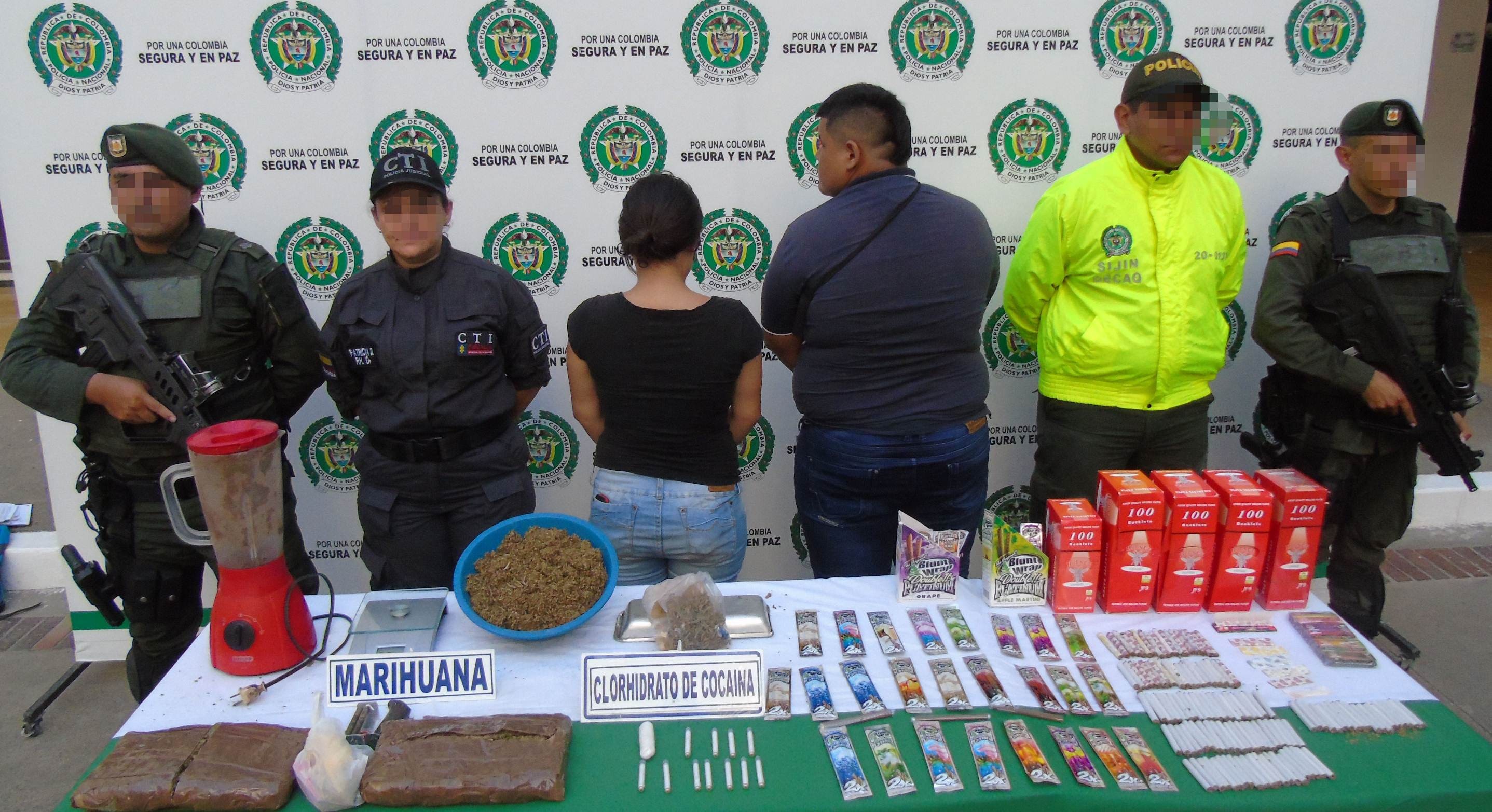 Contundente golpe al tráfico de estupefacientes en menores cantidades capturas-en-allanamientos-trafico-de-estupefacientes