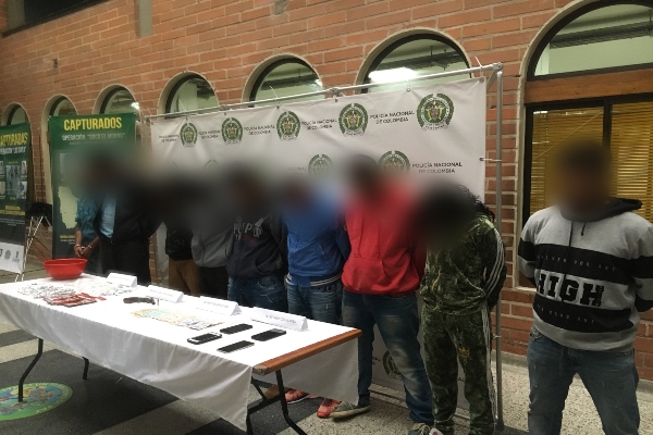 Certera afectación al grupo delincuencial ‘san pablo’ 10 de sus integrantes capturados