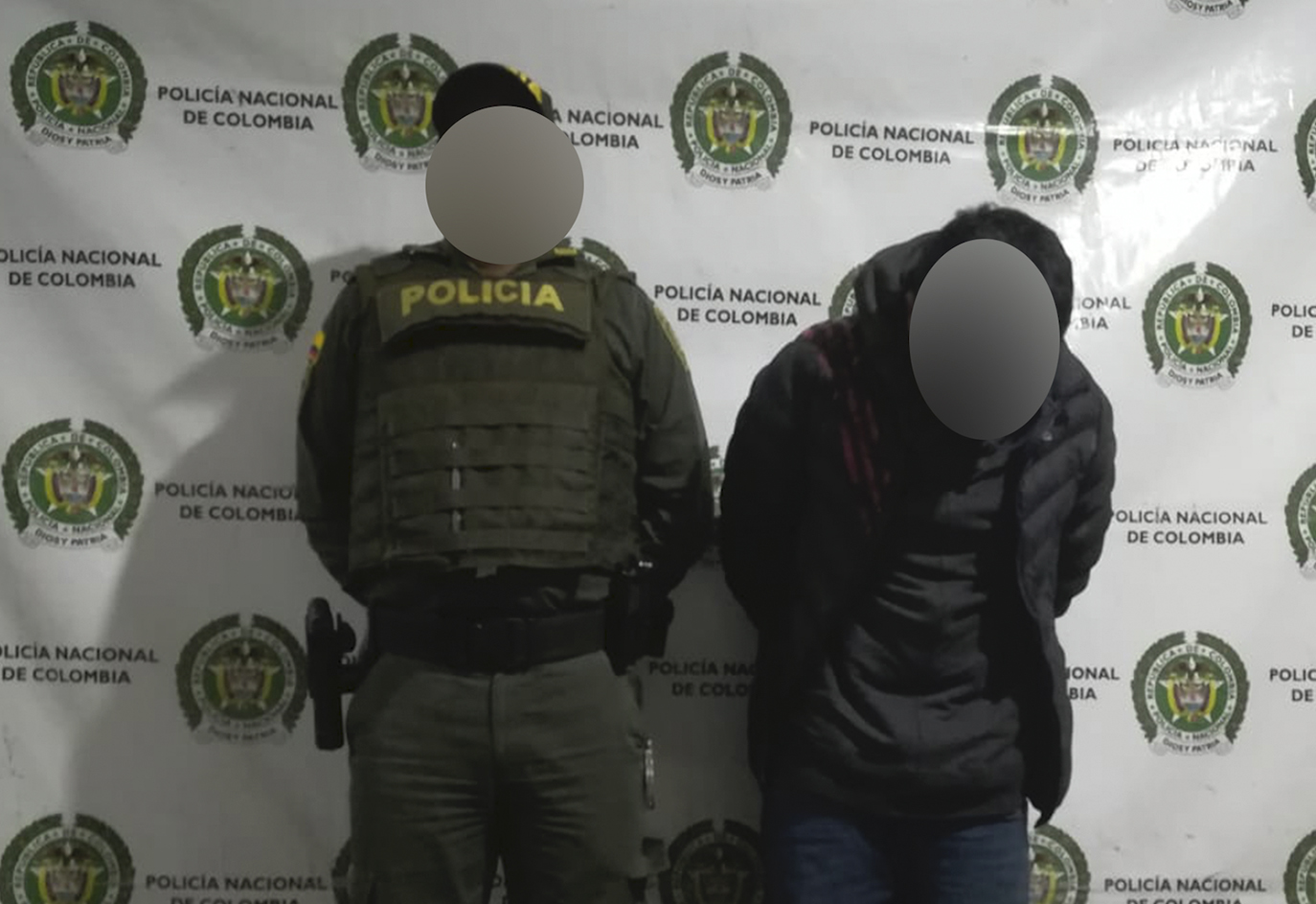 luego de intensa persecución el delincuente fue capturado