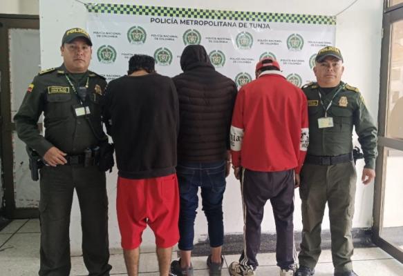 capturados tres hombres integrantes de los achos dedicados al hurto de motocicletas
