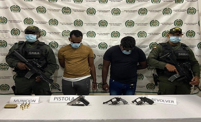 Cayó el transportador de las armas de fuego Cayó el transportador de las armas de fuego